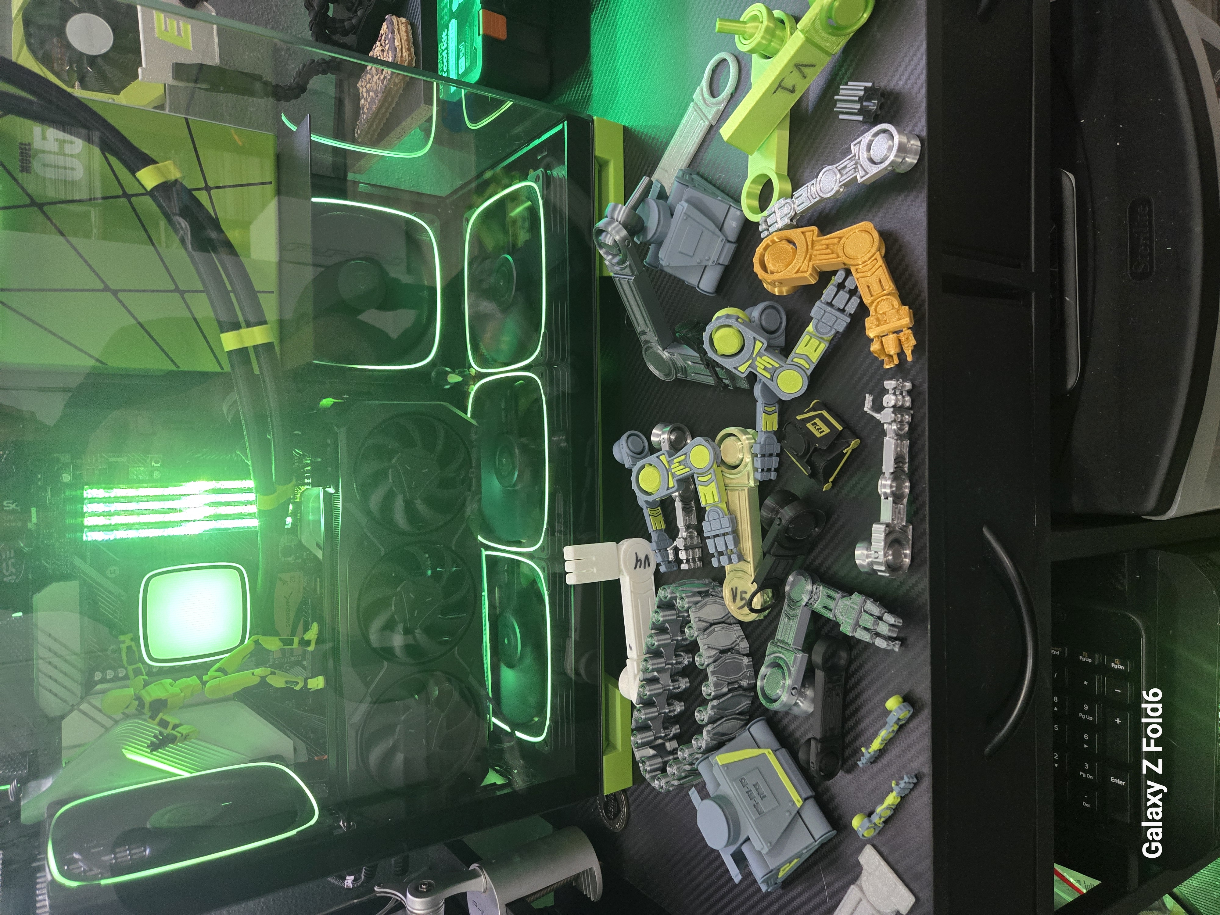 Torx prototype parts spread
